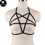 Rave Wear Pentagram Bra