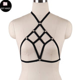 Rave Wear Pentagram Bra