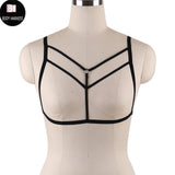 Rave Wear Pentagram Bra