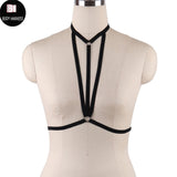 Rave Wear Pentagram Bra