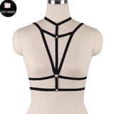 Rave Wear Pentagram Bra