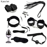 Sex Toys for Couples Exotic Accessories Nylon BDSM Sex Bondage Set Sexy Lingerie Handcuffs Whip Rope Anal Vibrator Sex Products